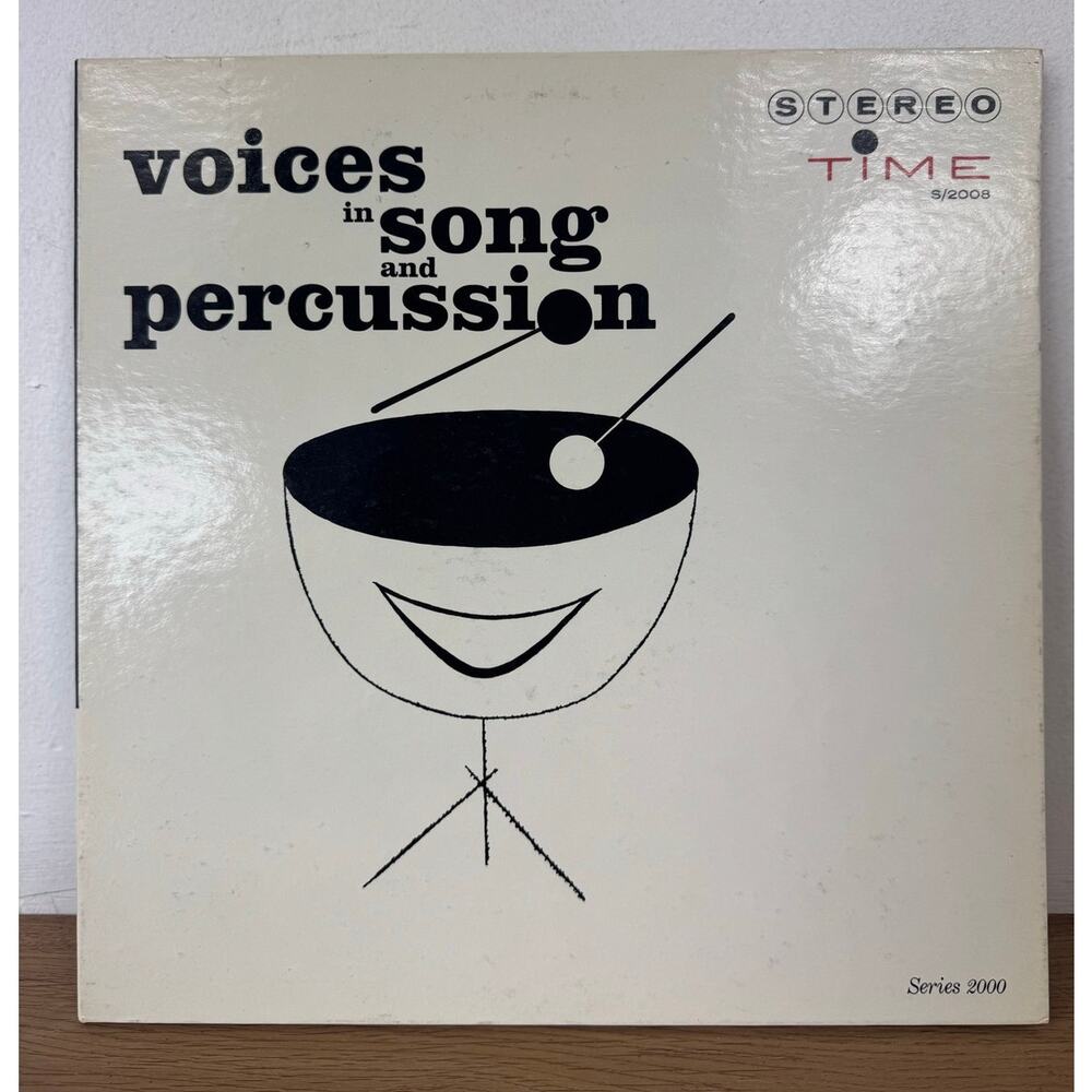 Hal Mooney Voices In Song‎ And Percussion 1960s LP